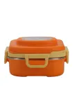 Uzspace Контейнер для еды Lunch Box 8021 600 мл, 600 ml, Оранжевый — фото 1