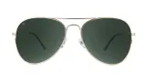 Солнцезащитные очки Knockaround авиаторы золотистые — фото 2