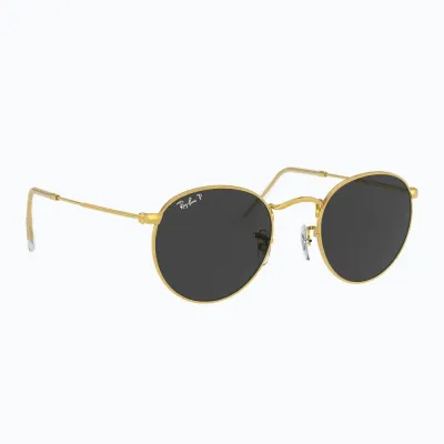 Солнцезащитные очки Ray-Ban Round Metal золотистые