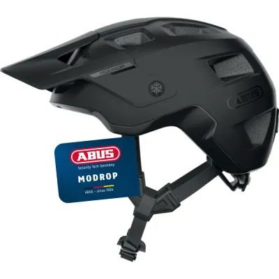Велосипедный шлем ABUS MoDrop чёрный