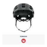 Велосипедный шлем ABUS MoDrop чёрный — фото 2