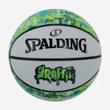 Мяч баскетбольный Spalding New Graffiti, 7, Зелёный — фото 1