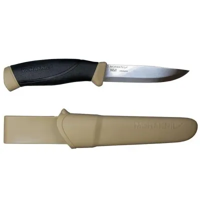 Нож туристический MoraKniv Companion нержавеющий Desert