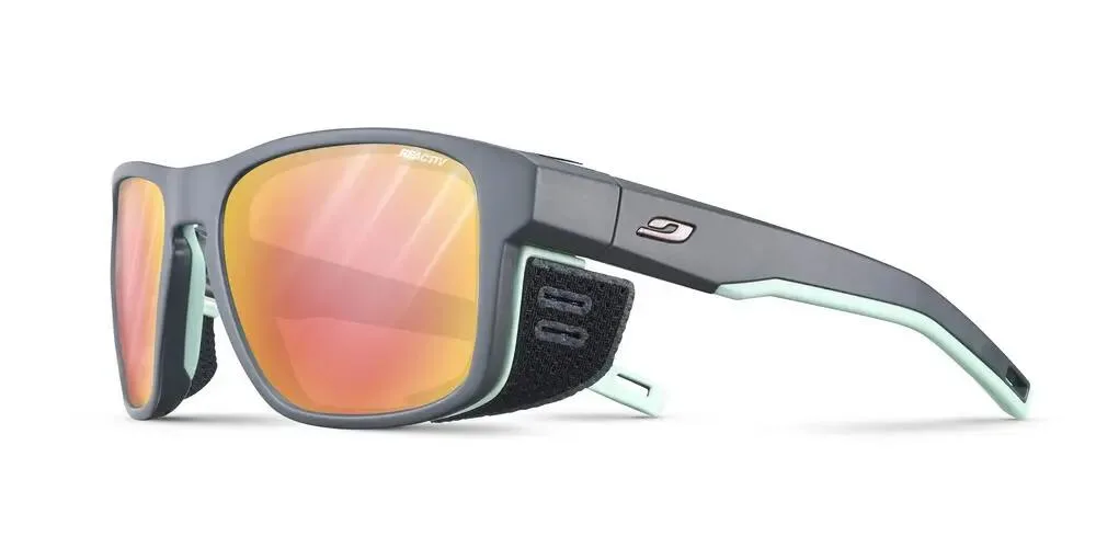 Солнцезащитные очки Julbo Shield M серые, Reactiv 1-3 Glare Control