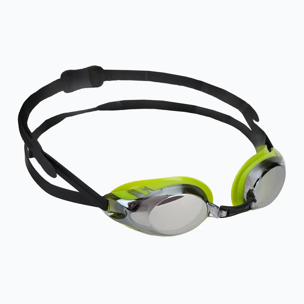 Очки для плавания aquaFeel Glide Mirrored зеленые с черным
