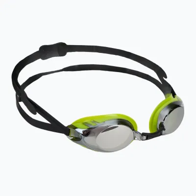 Очки для плавания aquaFeel Glide Mirrored зеленые с черным
