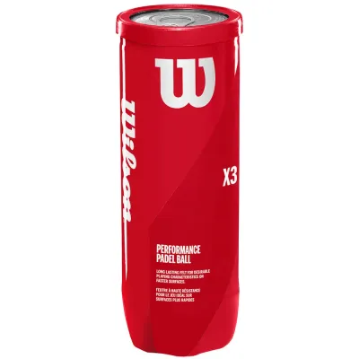 Мячи для падела Wilson X3 Pack Padel Ball, 3 штуки