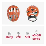 Шлем детский Abus Smiley 3.0 Monster shiny — фото 5