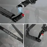 Шлем велосипедный Rockbros LK-79 с магнитной застёжкой — фото 4