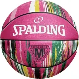 Мяч баскетбольный Spalding Marble, 7, Розовый — фото 1