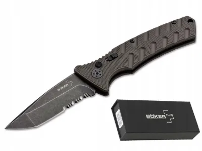 Нож складной автоматический Böker Plus Strike Coyote Tanto 01BO425