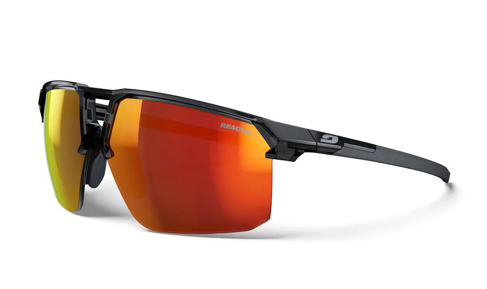 Фотохромные очки Julbo Liry Reactiv 1-3 LAF, чёрные блестящие