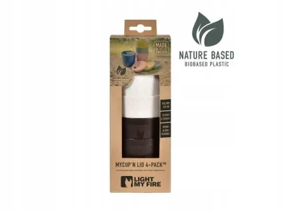 Light My Fire Набор туристических кружек MyCup'n Lid 4 шт по 250 мл
