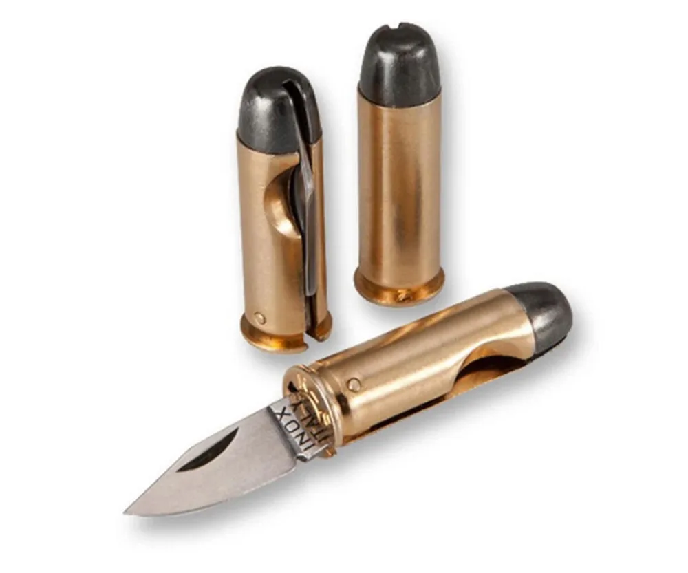 Old Bear Складной нож Antonini Ammo 44 Magnum Simulated Tip