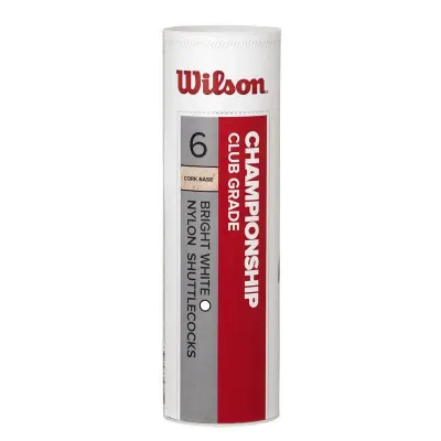 Воланы синтетические для бадминтона Wilson Championship, 6 шт