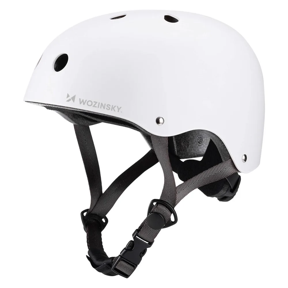 Шлем велосипедный Wozinsky HT-38B для BMX и самоката, размер S, белый