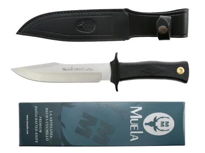 Muela Нож охотничий survival 180 мм с кожаными ножнами