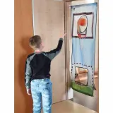 Игровой щит Sunflex Funsport для крепления в дверном проёме, футбол и баскетбол — фото 4