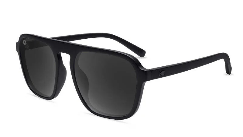 Солнцезащитные очки Knockaround Pacific Palisades Black on, категория 3, поляризация