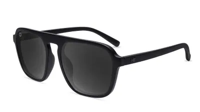 Солнцезащитные очки Knockaround Pacific Palisades Black on, категория 3, поляризация