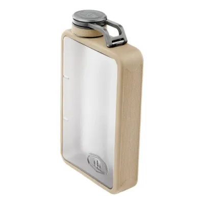 Фляжка Boulder Flask 177 мл — песочная, GSI Outdoors