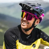 Очки для велоспорта Julbo Edge, черно-розовые, Spectron категория 3 — фото 7