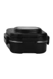 Uzspace Контейнер для еды Lunch Box 8021 600 мл, 600 ml, Чёрный — фото 1
