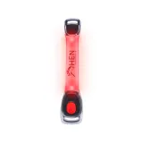 Hen Sportsgear Светодиодная повязка на руку для бега, красная, с зарядкой от USB — фото 3