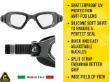 Очки для плавания Cressi Clear Eyes с затемненными линзами — фото 4