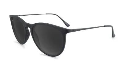 Солнцезащитные очки Knockaround Black On поляризационные, категория 3