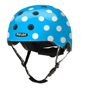 Городской велосипедный шлем Melon Urban Active Dotty синий