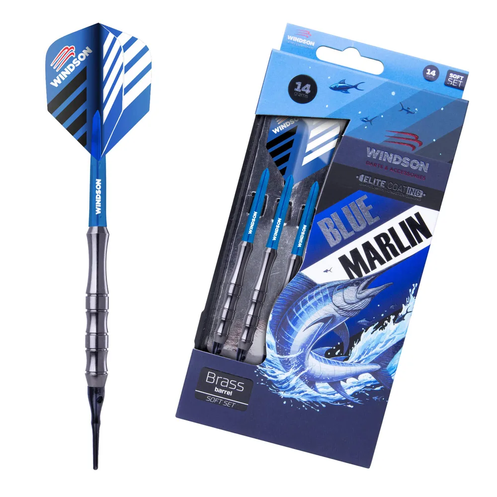 Набор дротиков WINDSON BLUE MARLIN 14 г Soft Brass