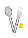 Столовые приборы туристические Esbit Cutlery Set Incl. Silicone Band S - sunshine yellow — фото 5
