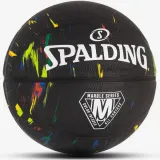 Мяч баскетбольный Spalding Marble, размер 7, 7, Чёрный — фото 2
