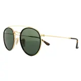 Солнцезащитные очки Ray-Ban Round Double Bridge — фото 2