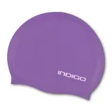 Indigo Sports Шапочка для плавания INDIGO силиконовая фиолетовая — фото 2