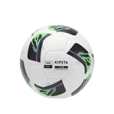 Мяч футбольный Kipsta Club Ball гибридный, восстановленный, размер 3