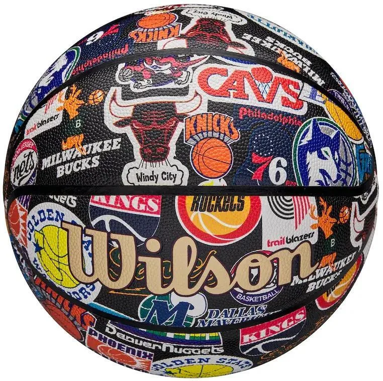Мяч баскетбольный Wilson NBA All Team Retro, размер 7