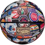 Мяч баскетбольный Wilson NBA All Team Retro, размер 7 — фото 2