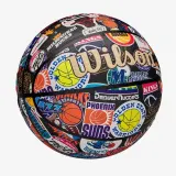 Мяч баскетбольный Wilson NBA All Team Retro, размер 7 — фото 4