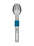 Туристические столовые приборы Esbit Cutlery Set Incl. Silicone Band L – голубые — фото 3