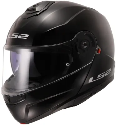 L2S Мотоциклетный шлем модуляр LS2 FF908 Strobe II, размер M, чёрный