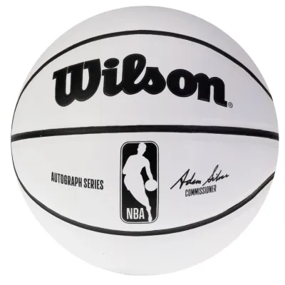 Мяч баскетбольный Wilson NBA Autograph, размер 3
