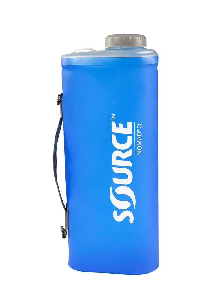 Бутылка туристическая складная Source Nomadic Foldable Bottle 2 л, синяя