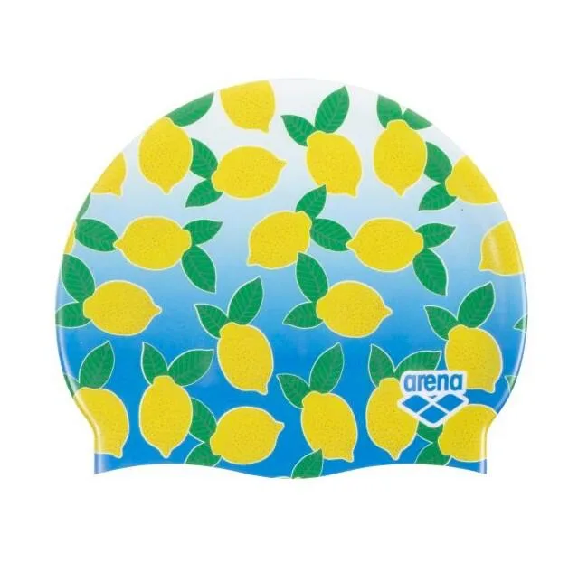 Шапочка для плавания Arena HD Cap Lemons силиконовая