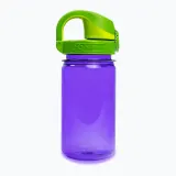 Бутылка детская Nalgene OTF Kids 12 oz фиолетовая с корком-ящерицей — фото 2
