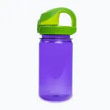 Бутылка детская Nalgene OTF Kids 12 oz фиолетовая с корком-ящерицей — фото 5