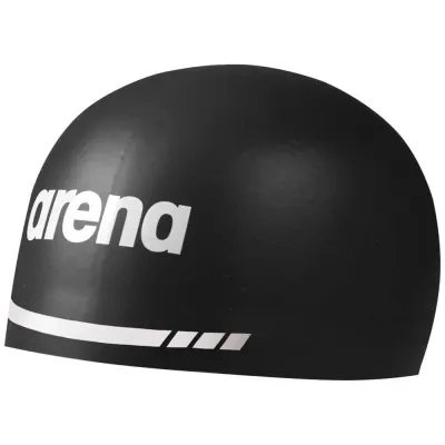 Шапочка для плавания Arena 3D Soft, L, Чёрный