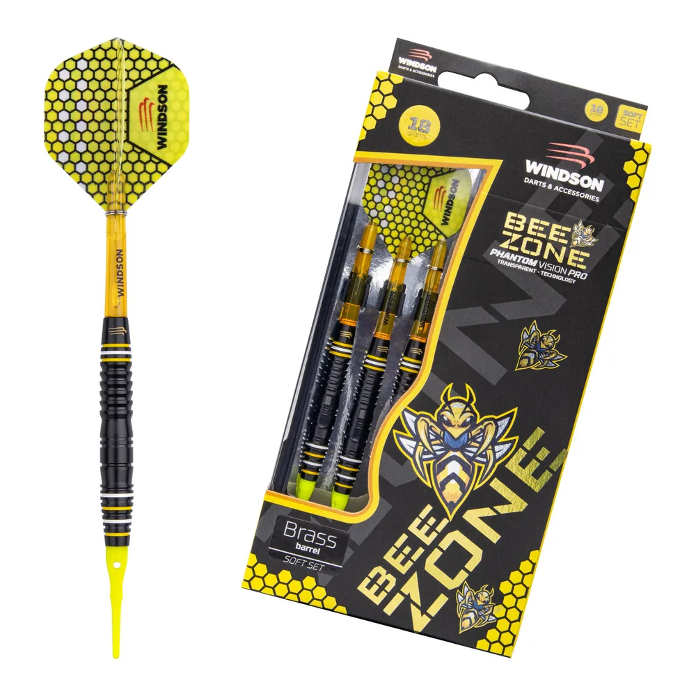 Набор дротиков WINDSON BEE ZONE 18 г Brass soft