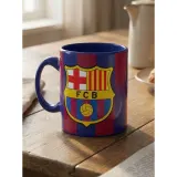 Кружка керамическая FC Barcelona 325 мл разноцветная — фото 3